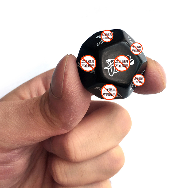 Sex Acrylic Dice Toy for Couples Sex Acrylic Dice Toy for Couples