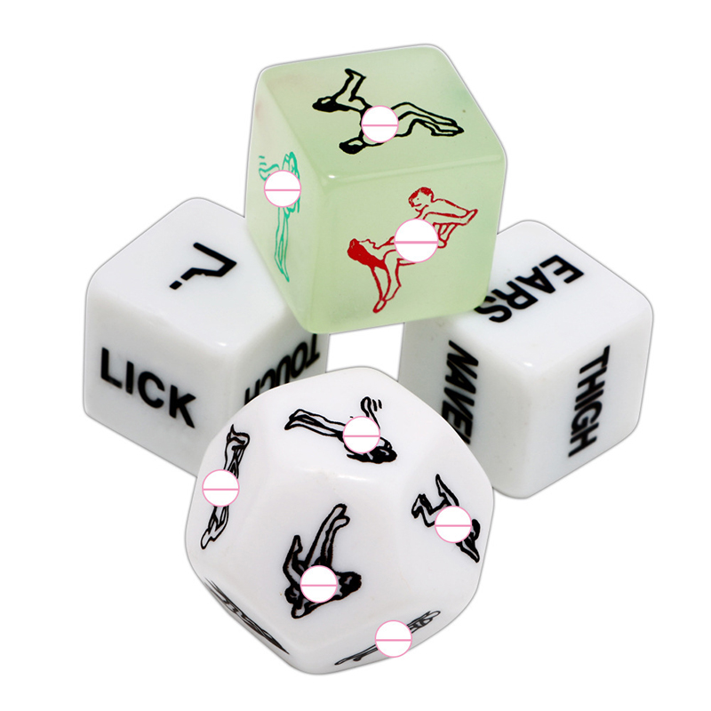 Sex Acrylic Dice Toy for Couples Sex Acrylic Dice Toy for Couples