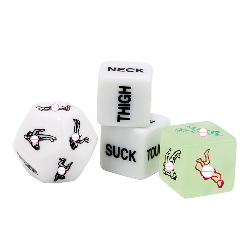 Sex Acrylic Dice Toy for Couples Sex Acrylic Dice Toy for Couples
